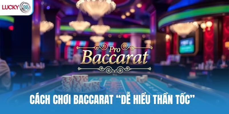 Cách chơi Baccarat “dễ hiểu thần tốc”