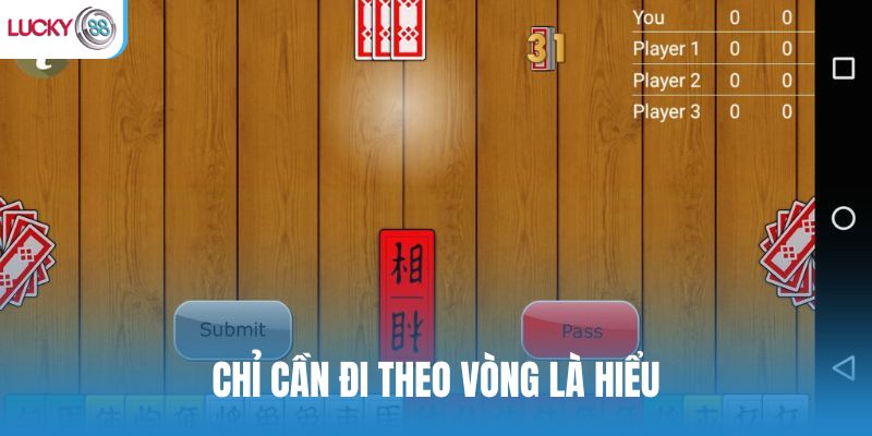 Cách chơi tứ sắc tại Lucky88 chỉ cần đi theo vòng là hiểu