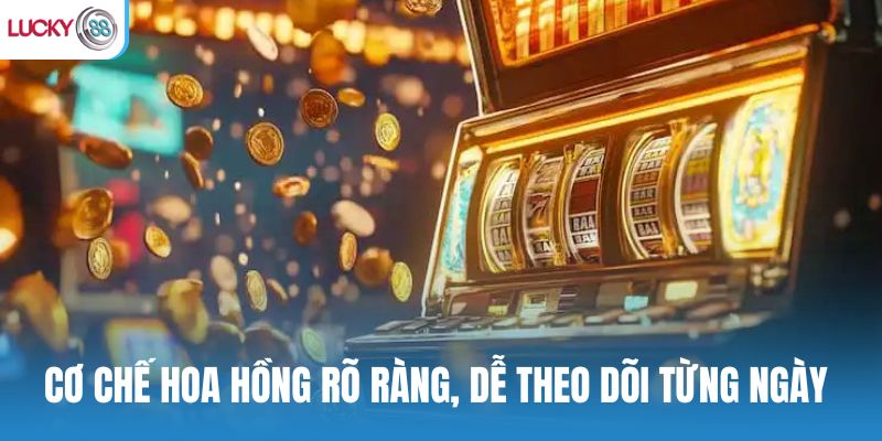 Cơ chế hoa hồng rõ ràng, dễ theo dõi từng ngày