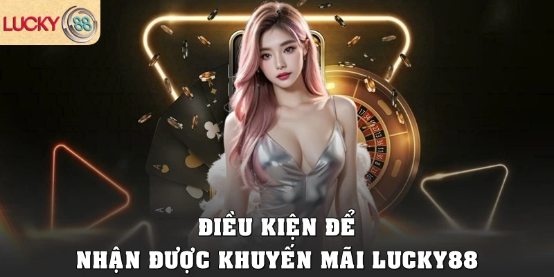 Điều kiện để nhận được khuyến mãi Lucky88