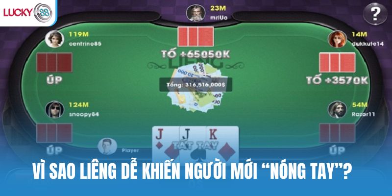 Vì sao liêng dễ khiến người mới “nóng tay” hơn cả Poker?